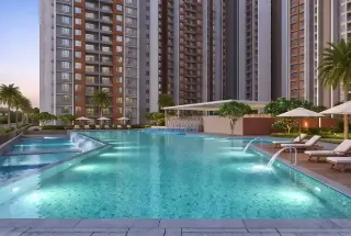 Swimming Pool at Brigade WTC Whitefield